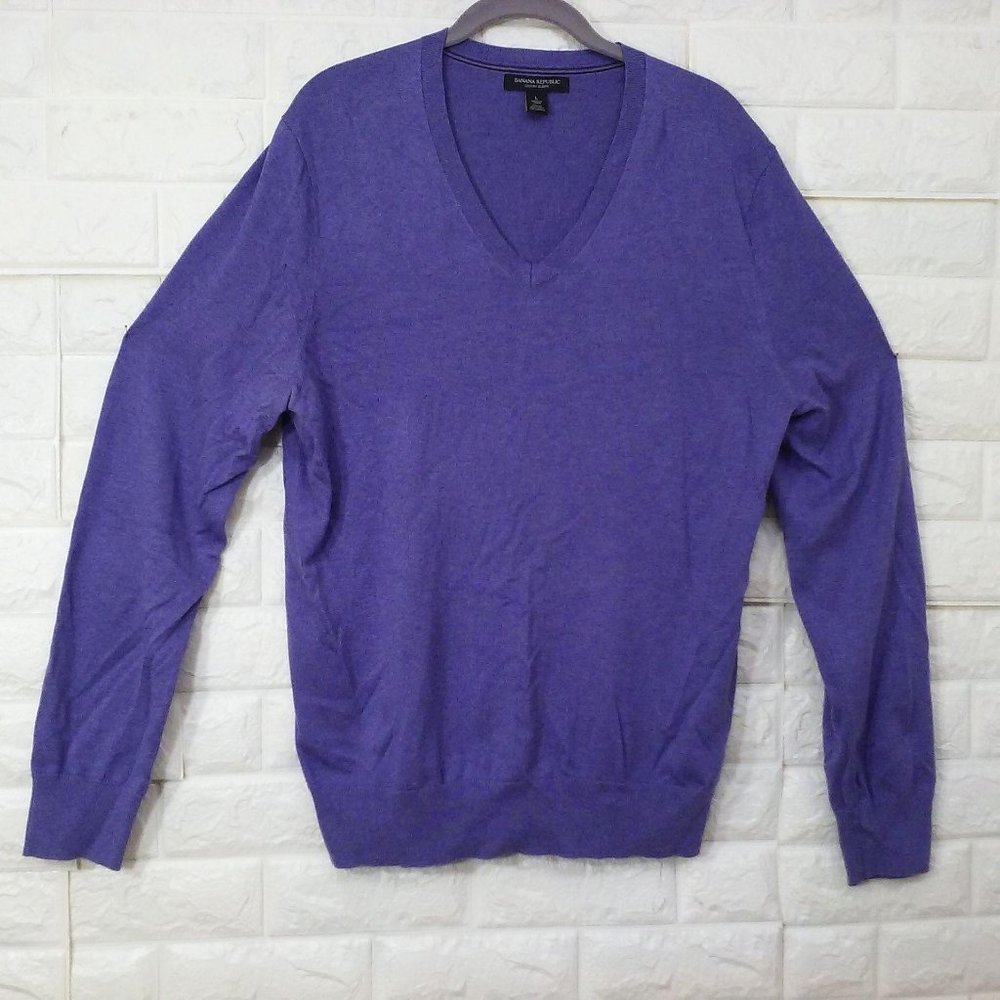 Banana Republic Luxury Silk-Cashmere Knit Sweater